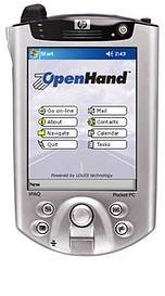 OpenHand e-mail - push/pull wireless access